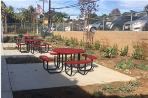 Tables at District Office 
